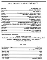Caligula cast