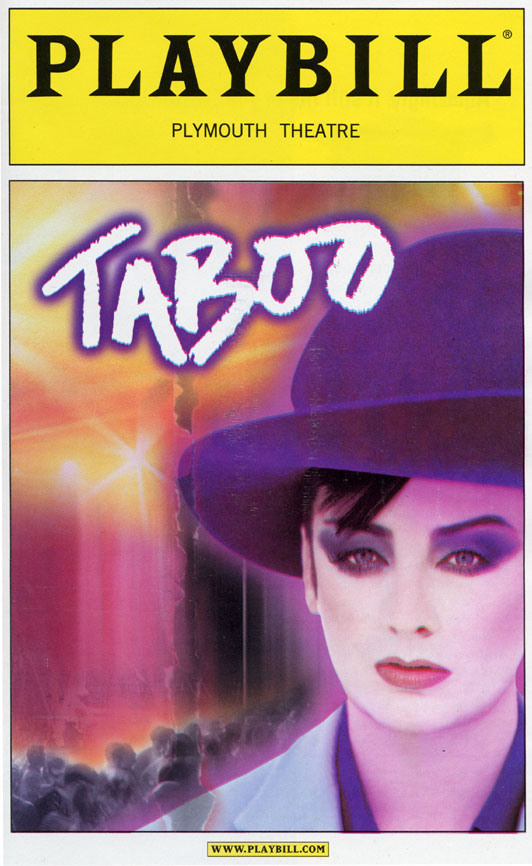 Taboo playbill 1