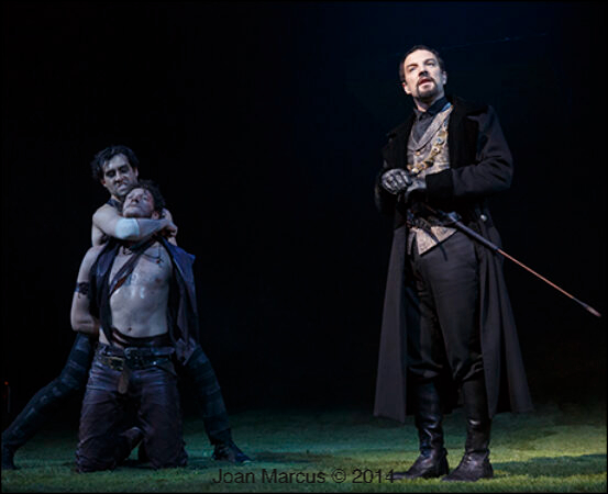 Troy Feldman, Gabriel Ebert et Euan Morton - Photos par Joan Marcus